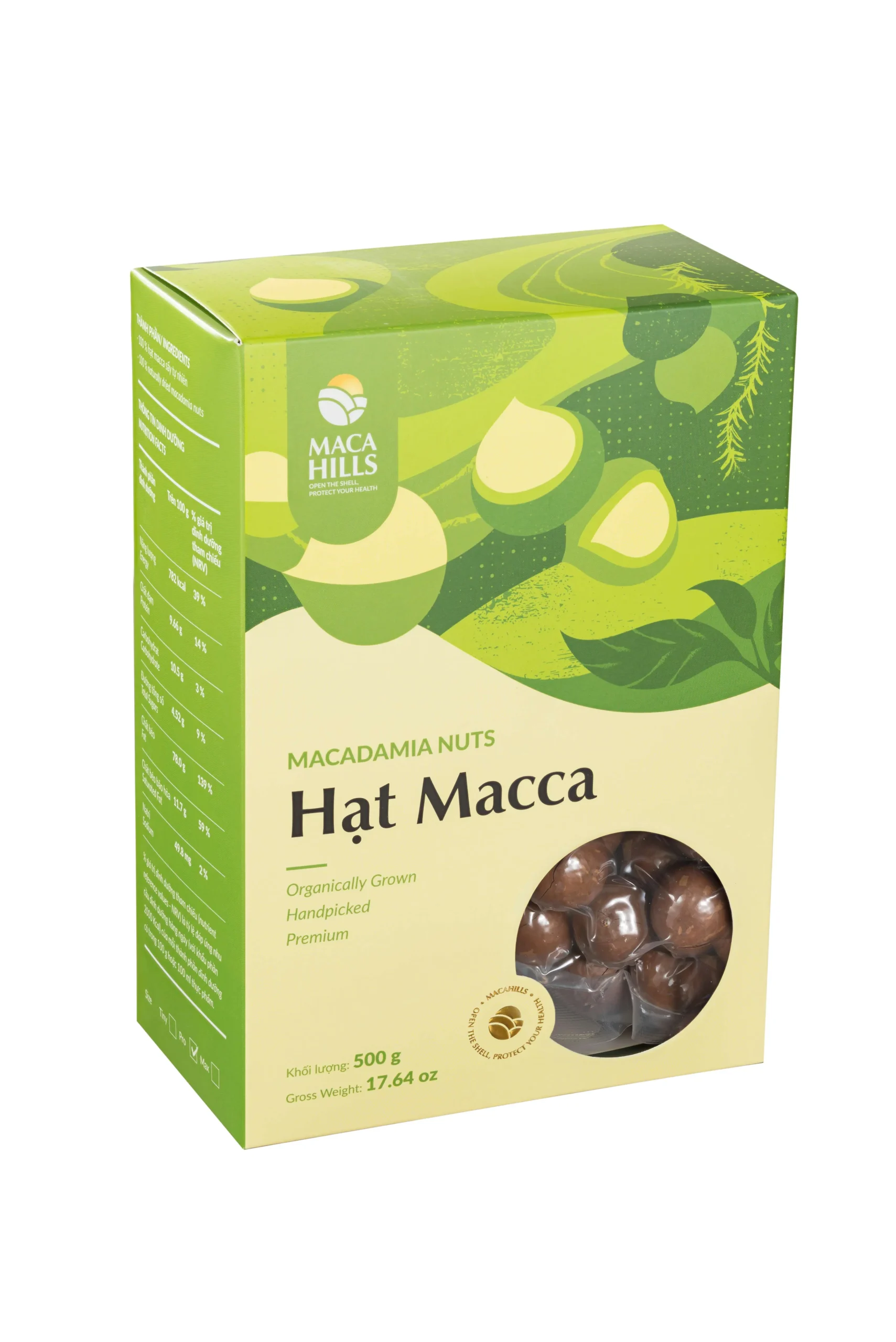 Hạt Macca Nứt Vỏ